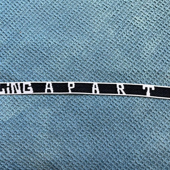 IGGY belt - black and white - this close to falling apart - Picture 4 of 4